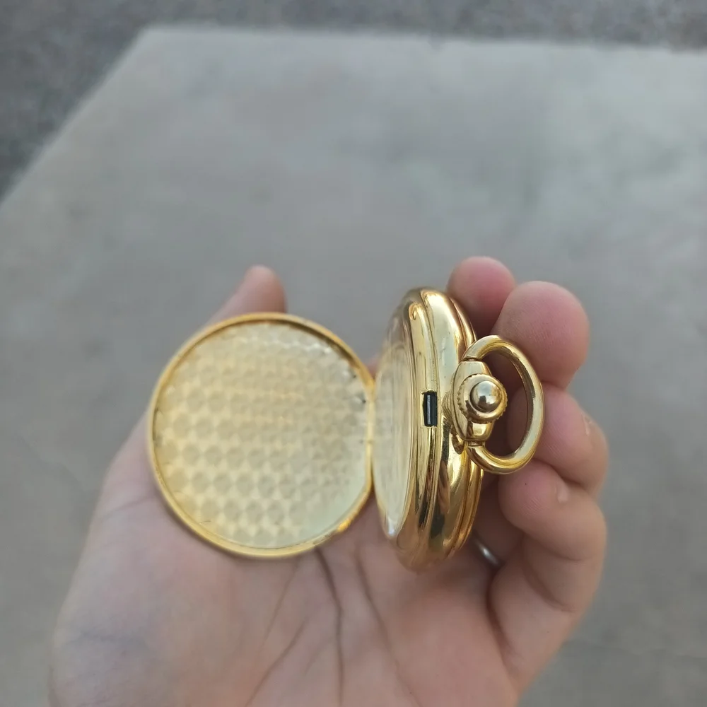 Gold Mickey Mouse Pocket Watch - Picture 6 of 6